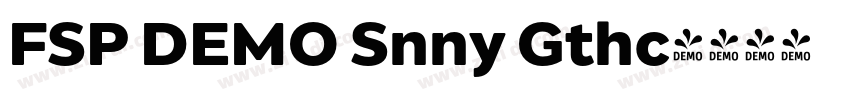 FSP DEMO Snny Gthc字体转换 FSP DEMO Snny Gthc字体转换